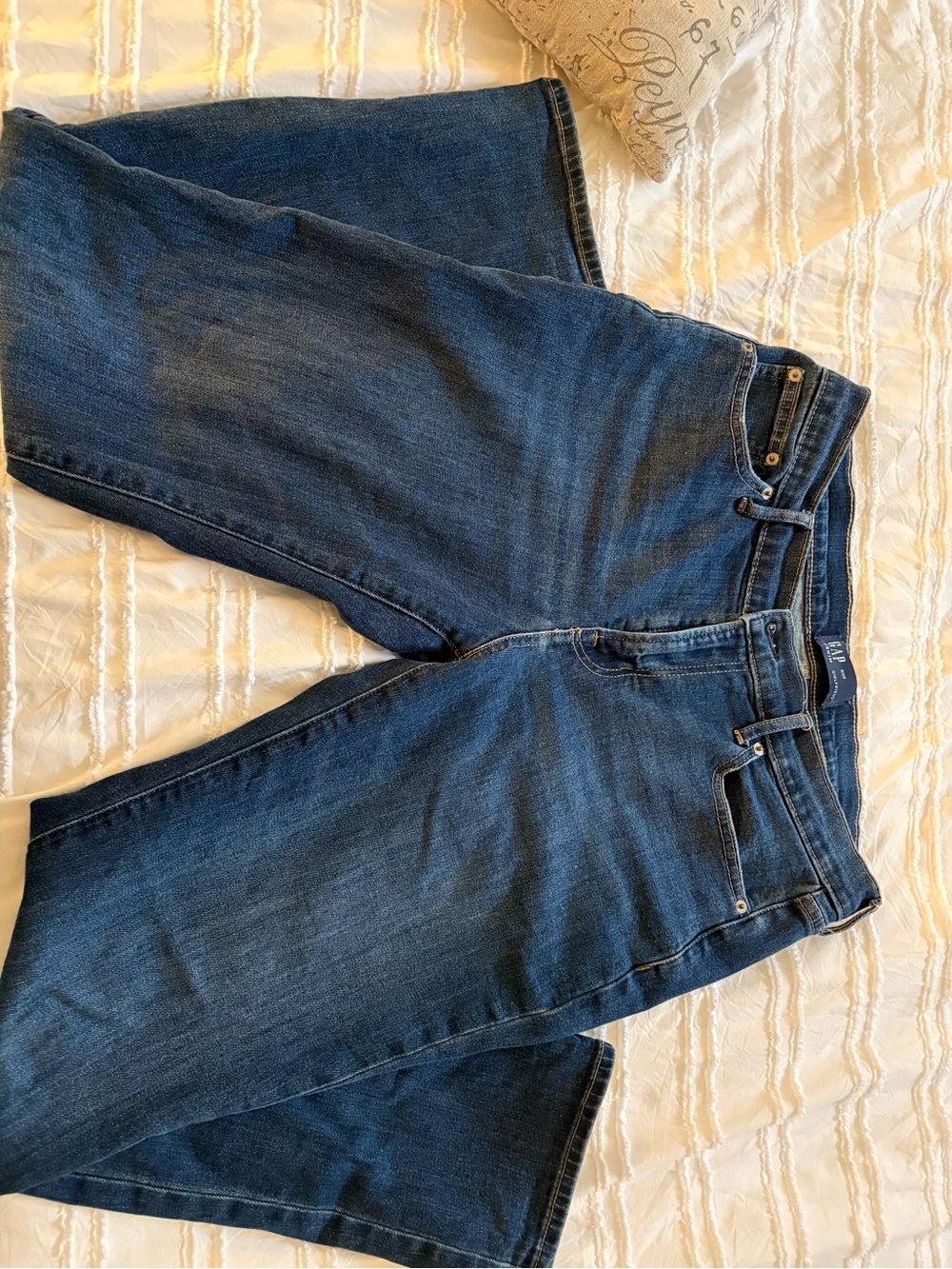 GAP Classic Dark Blue Denim Jeans - Size 8